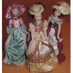 Victorian Doll 9" (3 Asstd)